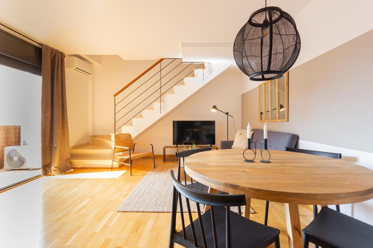 Ferienwohnung Elegante Duplex En Terrassa, Barcelona Exterior foto