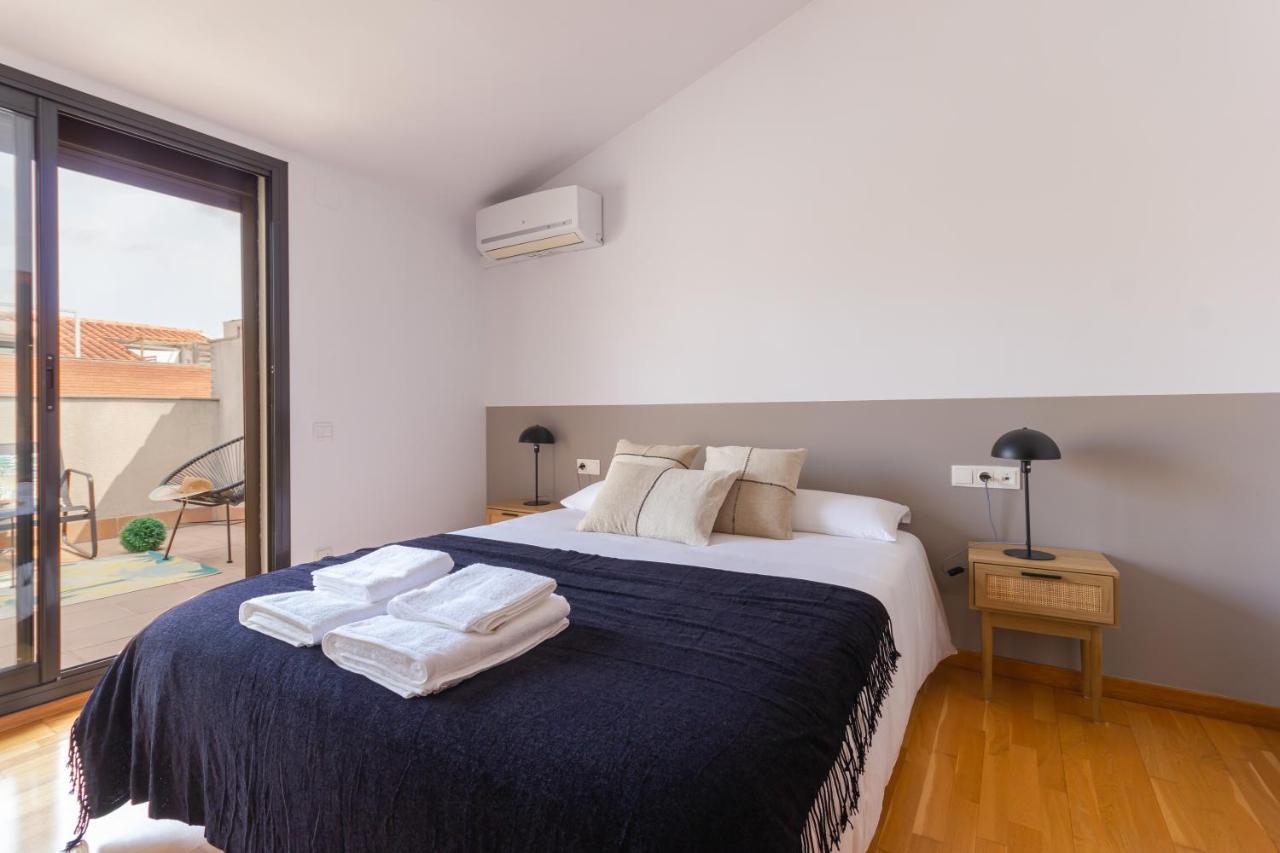 Ferienwohnung Elegante Duplex En Terrassa, Barcelona Exterior foto